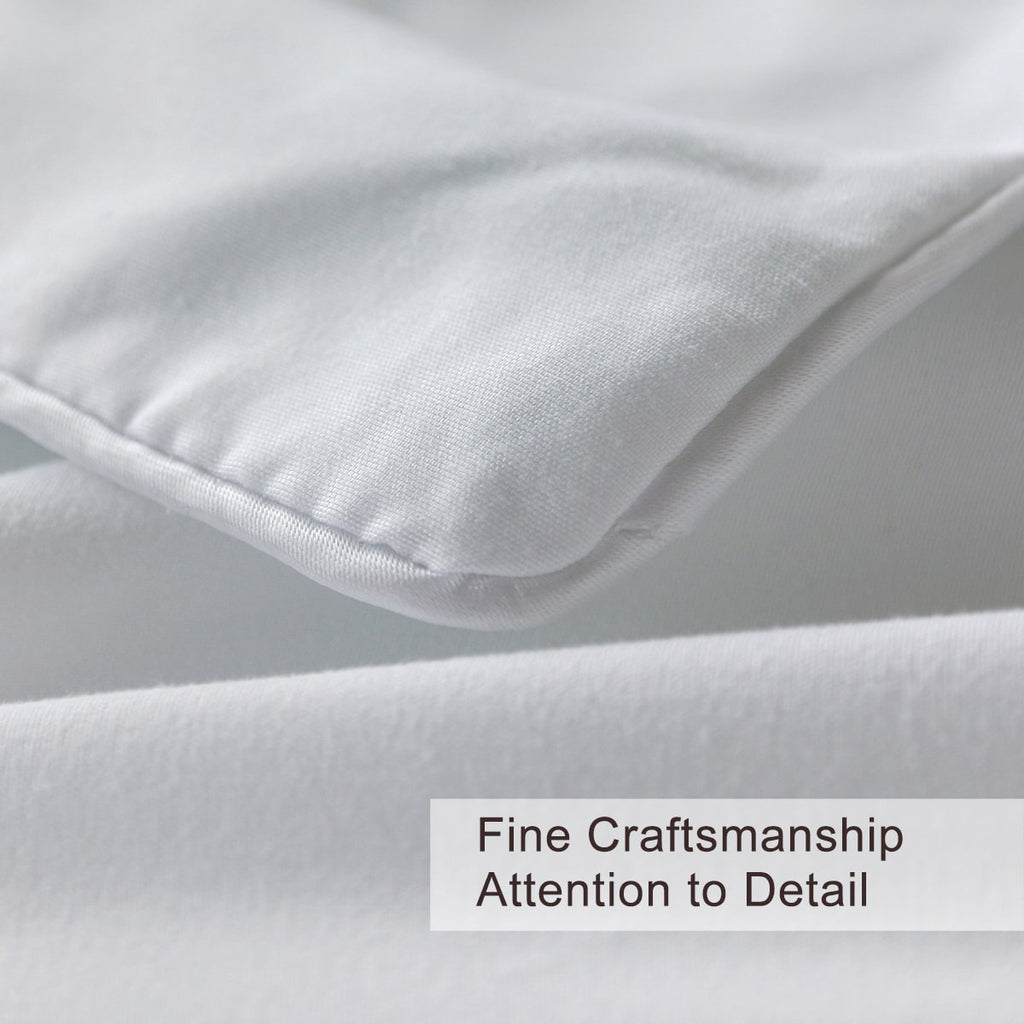 Christmas Duvet Cover Set with Pillowcases White Holiday Bedding - Image 7