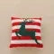Christmas Pillow Cover with Festive Embroidered Design and Decorative Square Shape - Image 3