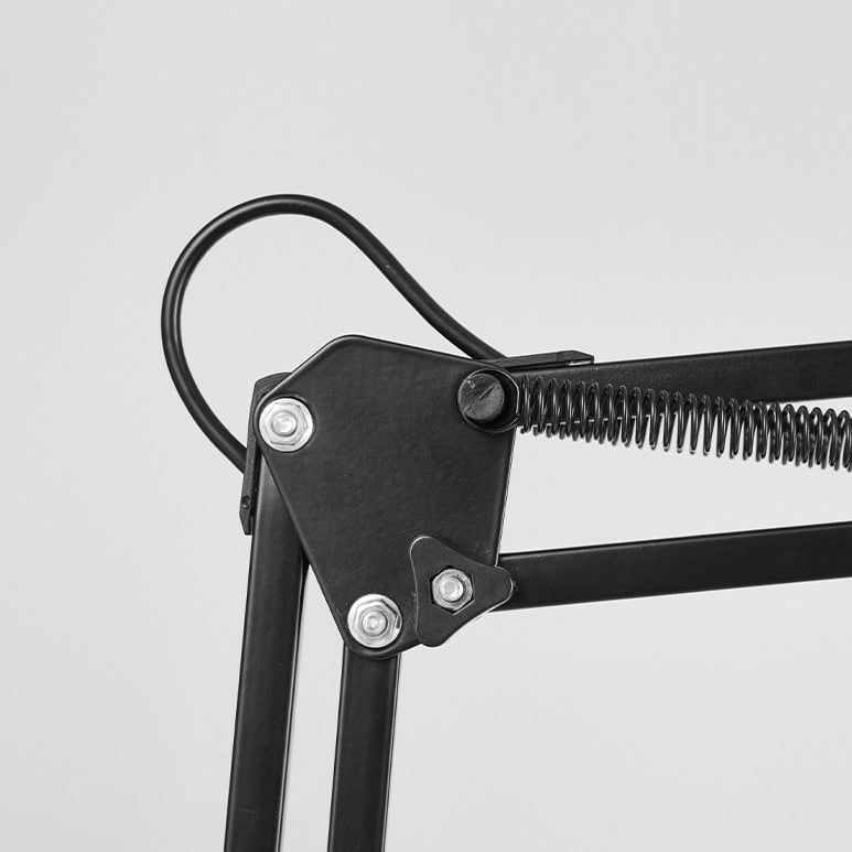 Clamp Desk Lamp with Adjustable Swing Arm and Dome Metal Shade - Image 5