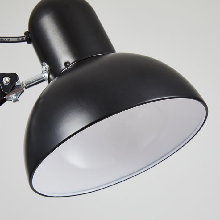 Clamp Desk Lamp with Adjustable Swing Arm and Dome Metal Shade - Image 6
