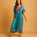 Comfortable breathable maxi dress for women with soft stretchy fabric and flattering fit, ideal for spring and summer occasions.