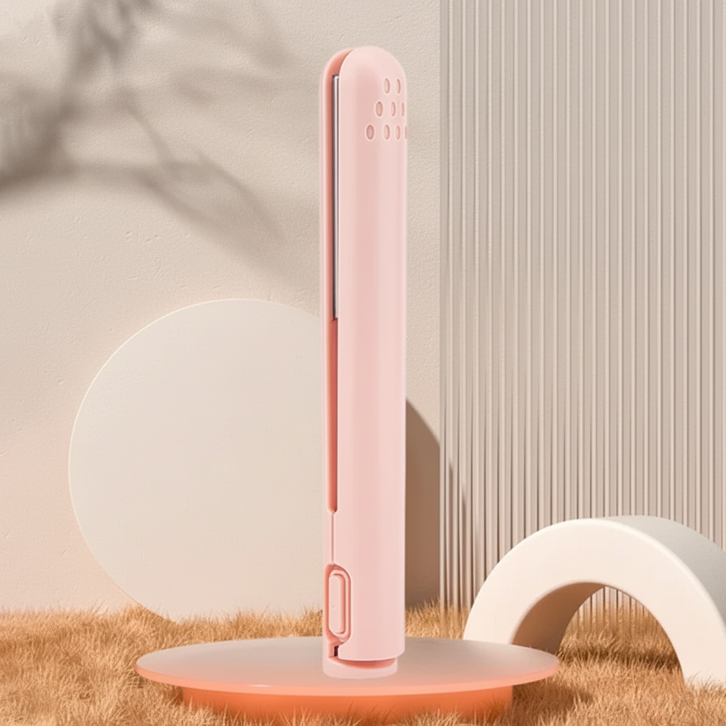 Cordless Mini Hair Straightener with Ceramic Plates and USB Rechargeable Battery - Image 4