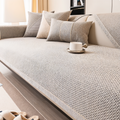 Couch Cover Sectional with Non-Slip Backing and Textured Weave Machine Washable - Image 6
