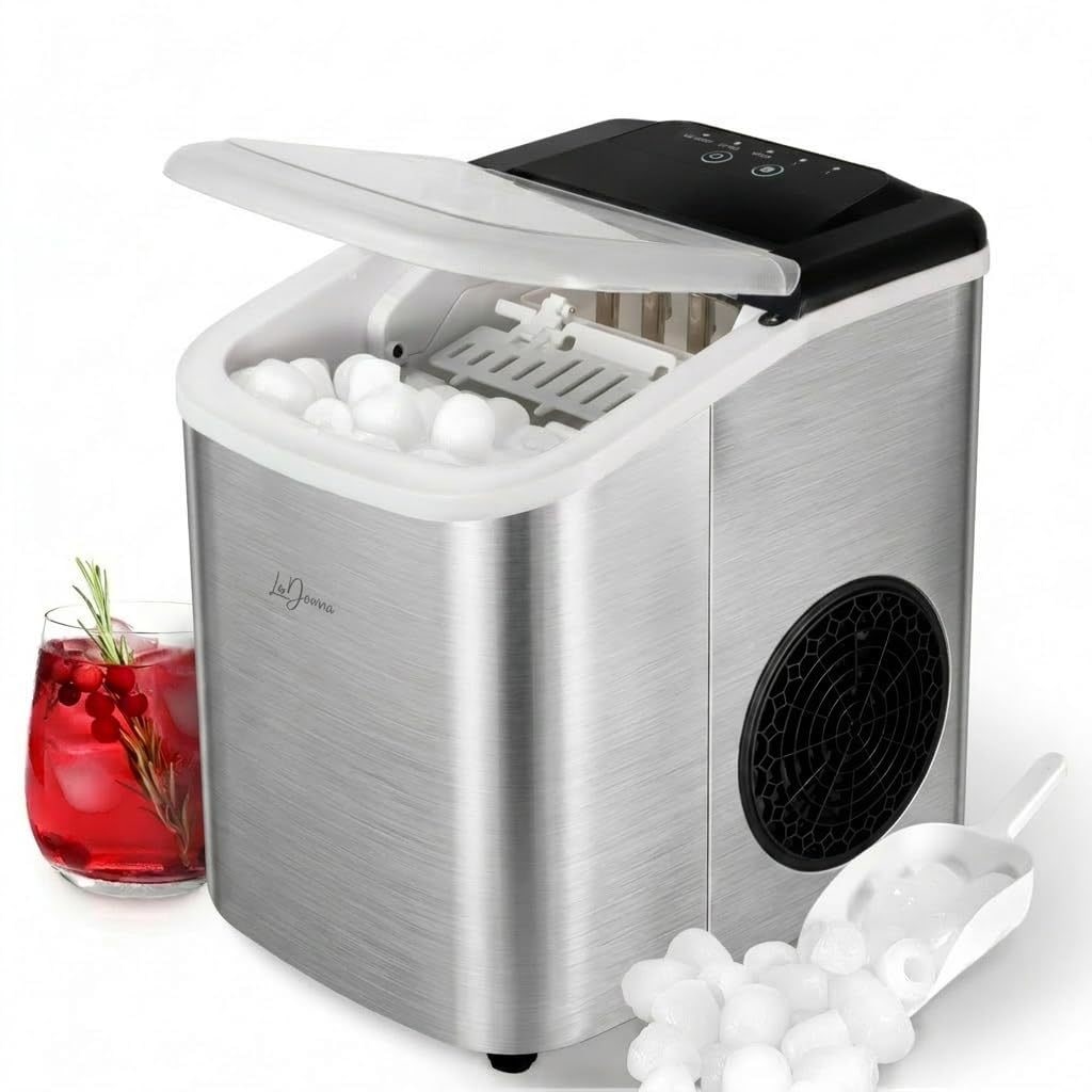 Countertop Ice Maker Machine with Two Sizes and Self-Cleaning Function - Image 8
