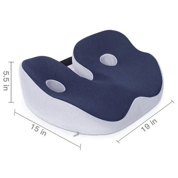 Desk Chair Seat Cushion with Memory Foam Ergonomic Design and Pressure Relief - Image 11