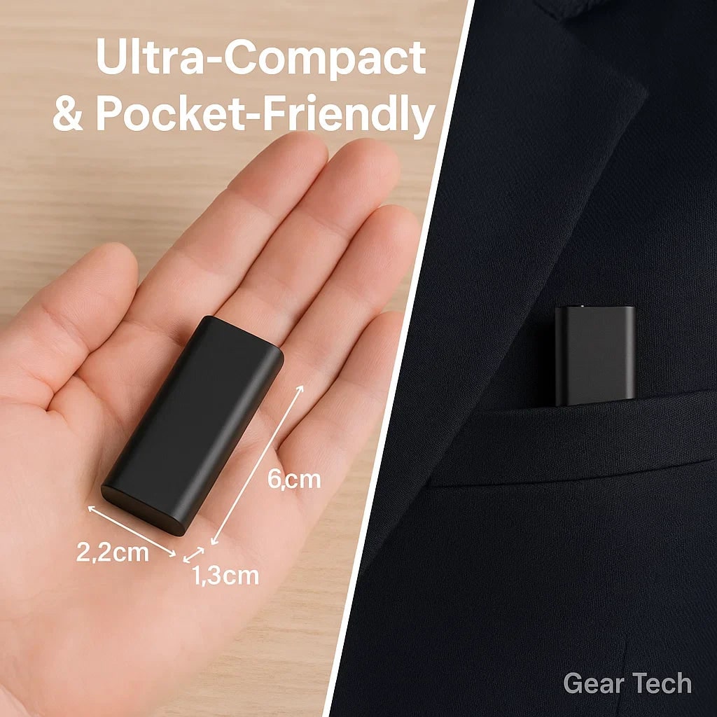 Digital Voice Recorder Portable Mini with Activation and USB Connectivity - Image 4