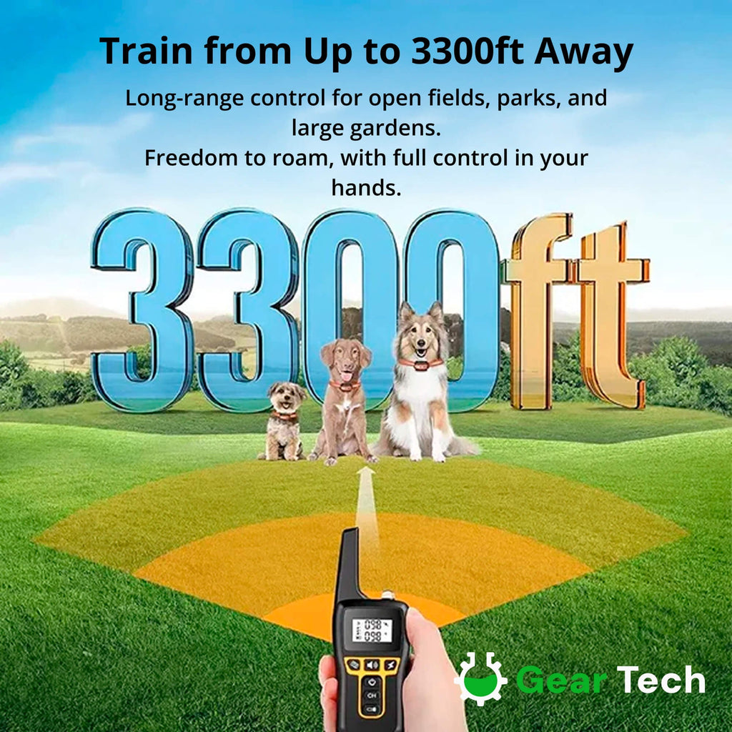 Dog Training Collar with Remote Control Waterproof Shock and Vibration - Image 10
