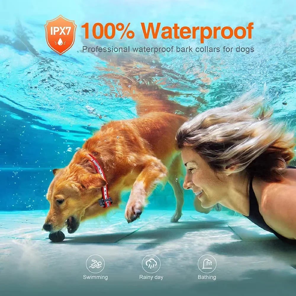Dog Training Collar with Remote Control Waterproof Shock and Vibration - Image 5