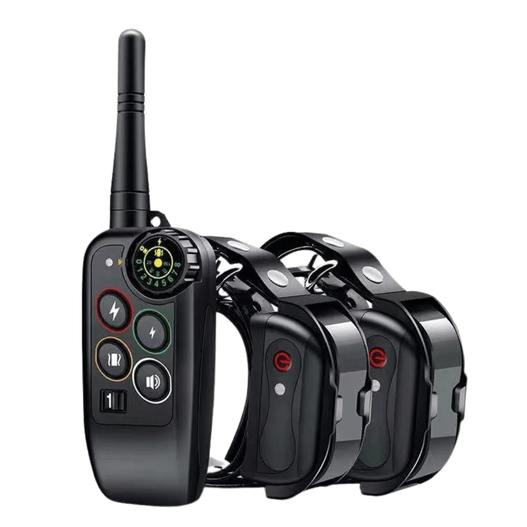 Dog Training Collar with Remote Control Waterproof Shock Receiver with 1000m Range - Image 1
