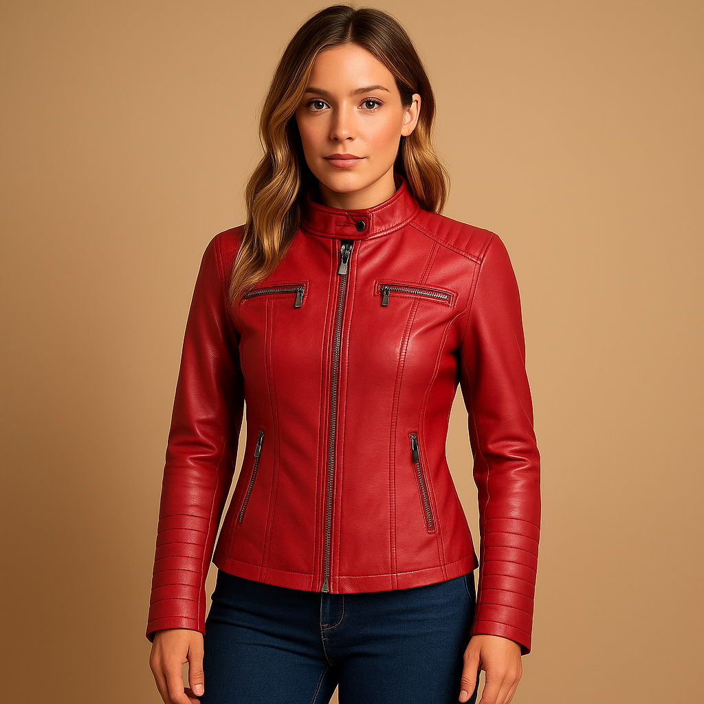 Women’s elegant tailored coat with soft durable fabric, shaped fit, and practical pockets for casual and formal wear.