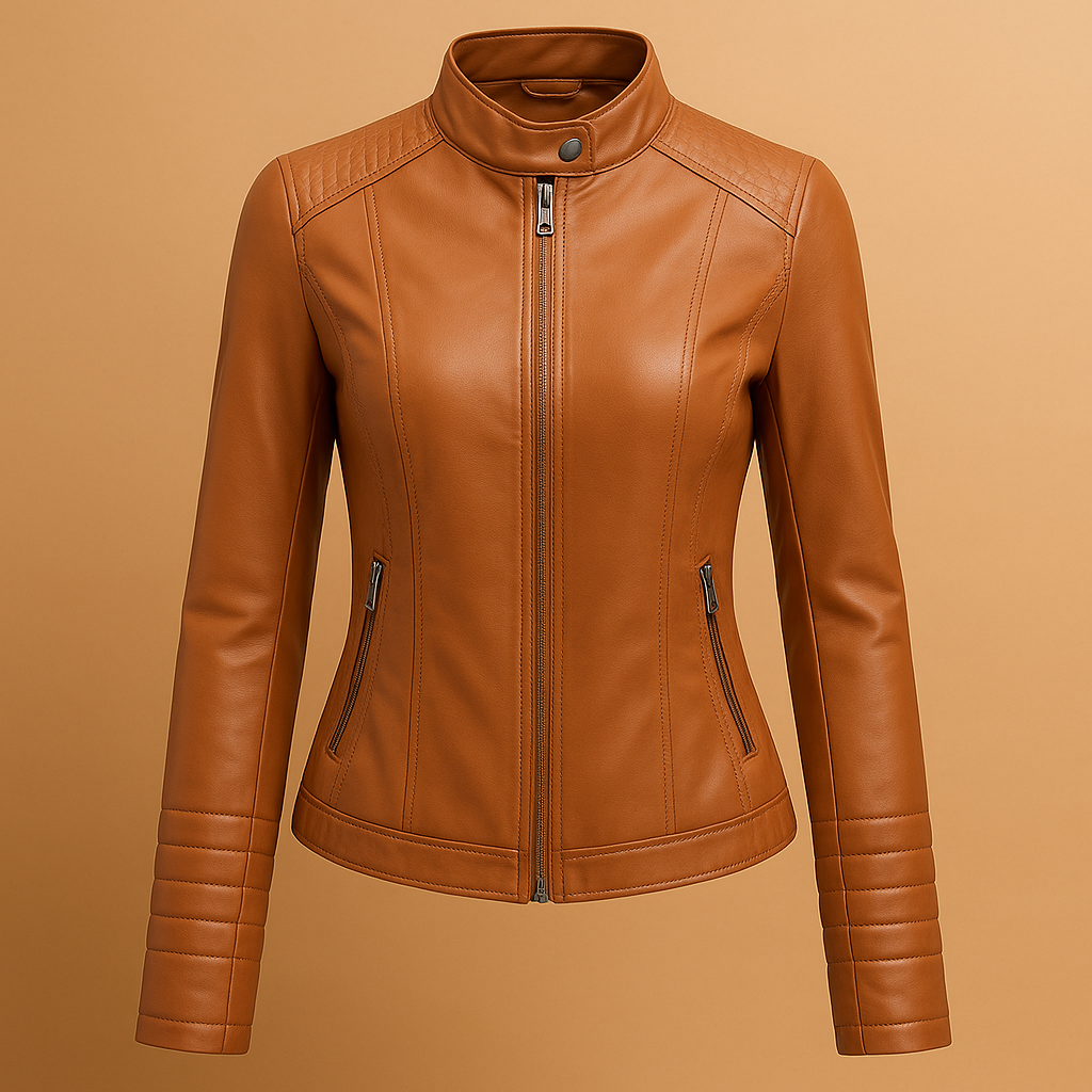 Women’s elegant tailored coat with soft durable fabric, shaped fit, and practical pockets for casual and formal wear.