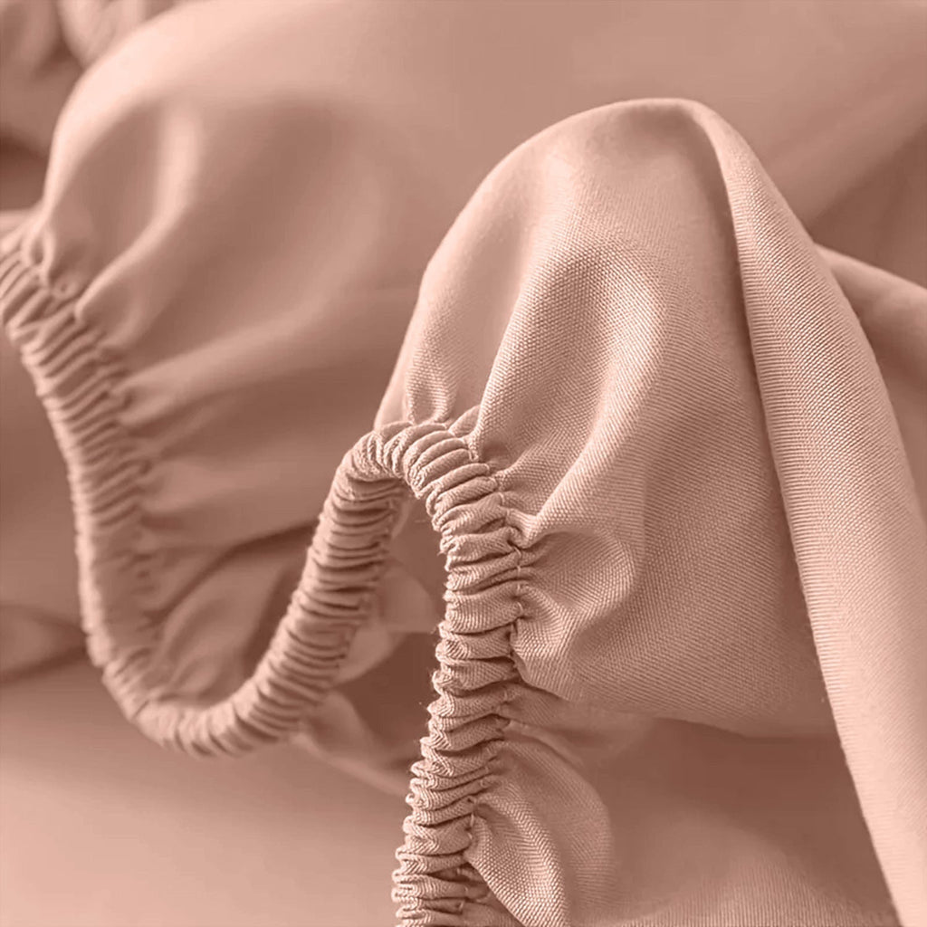 Fitted Bed Sheet with Deep Pocket and Wrinkle-Resistant Finish for All Seasons - Image 16