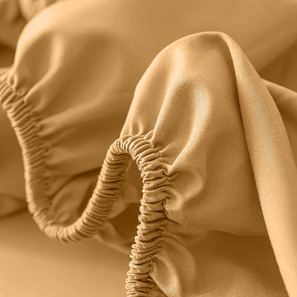 Fitted Bed Sheet with Deep Pocket and Wrinkle-Resistant Finish for All Seasons - Image 30