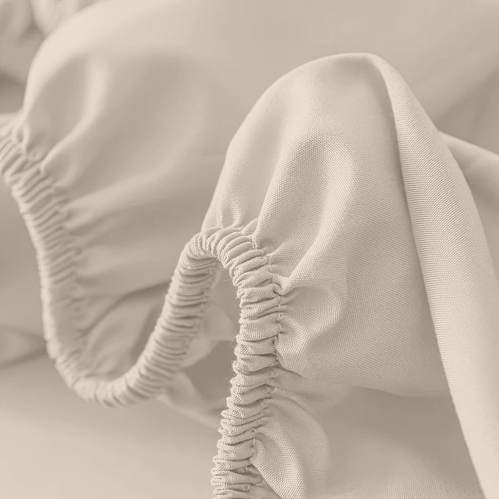 Fitted Bed Sheet with Deep Pocket and Wrinkle-Resistant Finish for All Seasons - Image 8