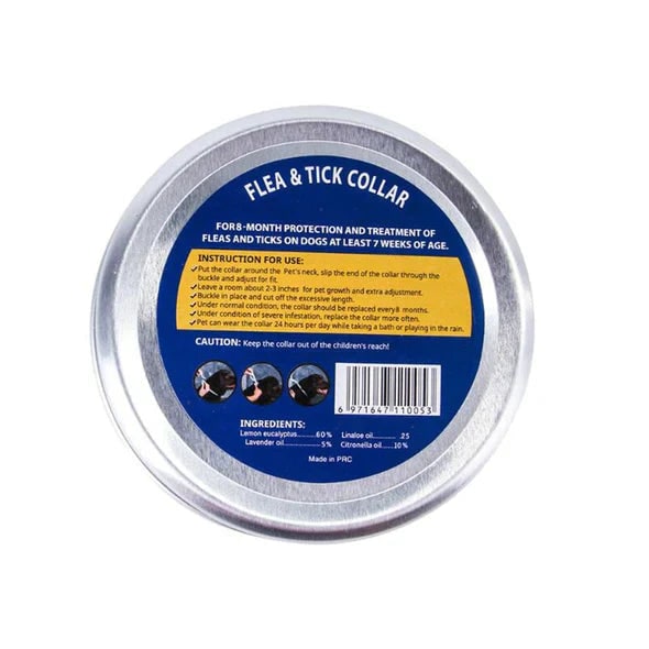 Flea Collar for Cats and Dogs with Natural Ingredients and 8 Month Protection - Image 3