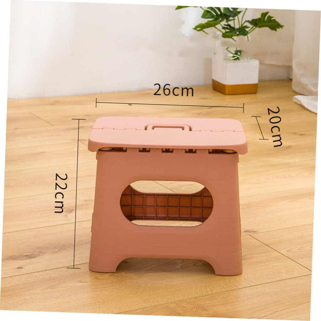 Folding Step Stool with Carrying Handle Portable and Lightweight for Home - Image 12