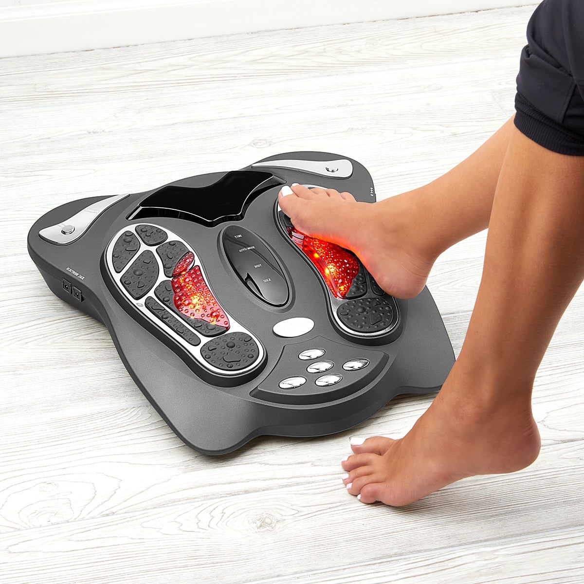 Foot Massager with Circulation Machine Tens Pads and Wireless Remote Control - Image 1
