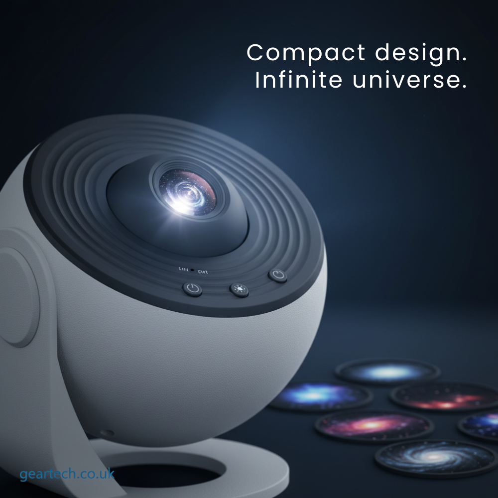 Galaxy Night Light Projector with 360° Rotating Stars and Adjustable Stand - Image 12