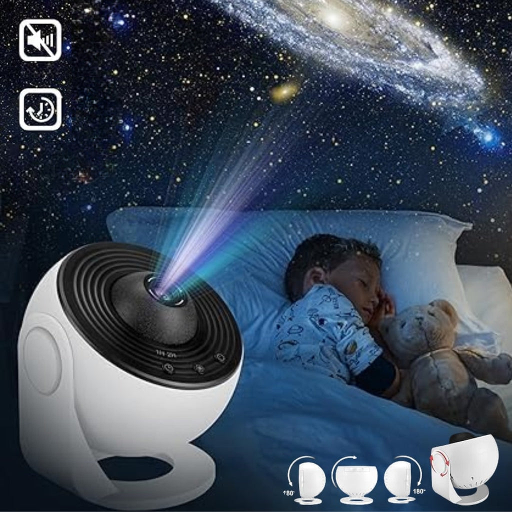 Galaxy Night Light Projector with 360° Rotating Stars and Adjustable Stand - Image 15