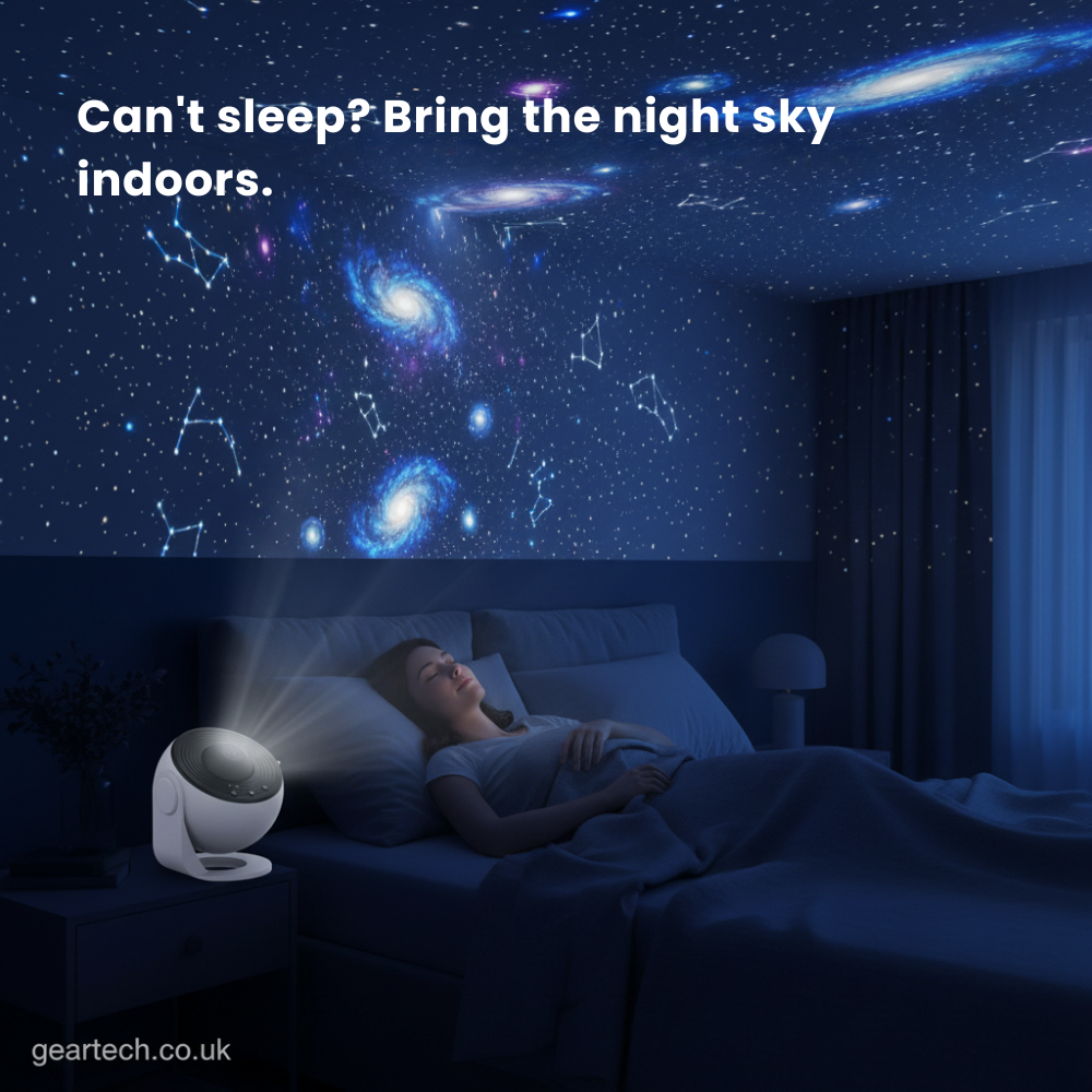 Galaxy Night Light Projector with 360° Rotating Stars and Adjustable Stand - Image 18