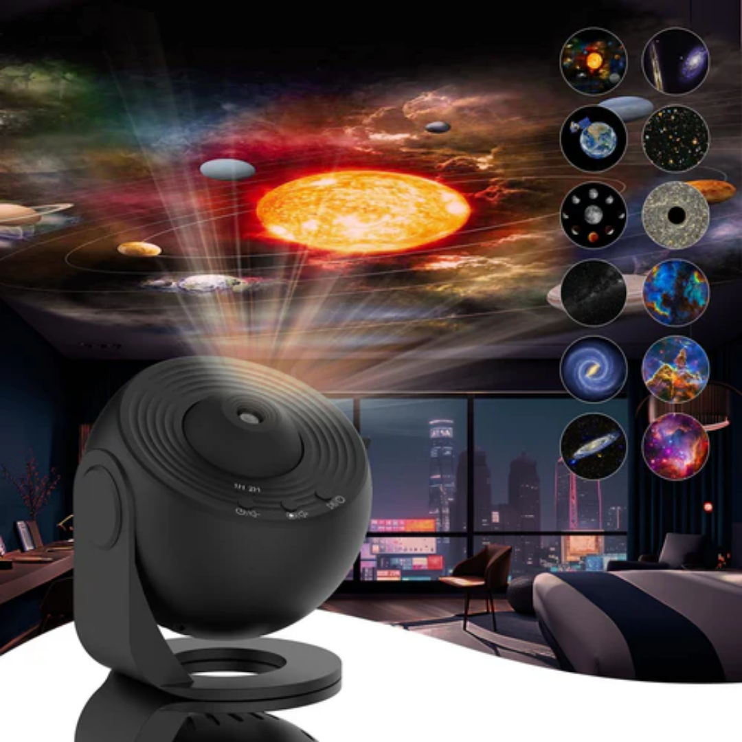 Galaxy Night Light Projector with 360° Rotating Stars and Adjustable Stand - Image 21