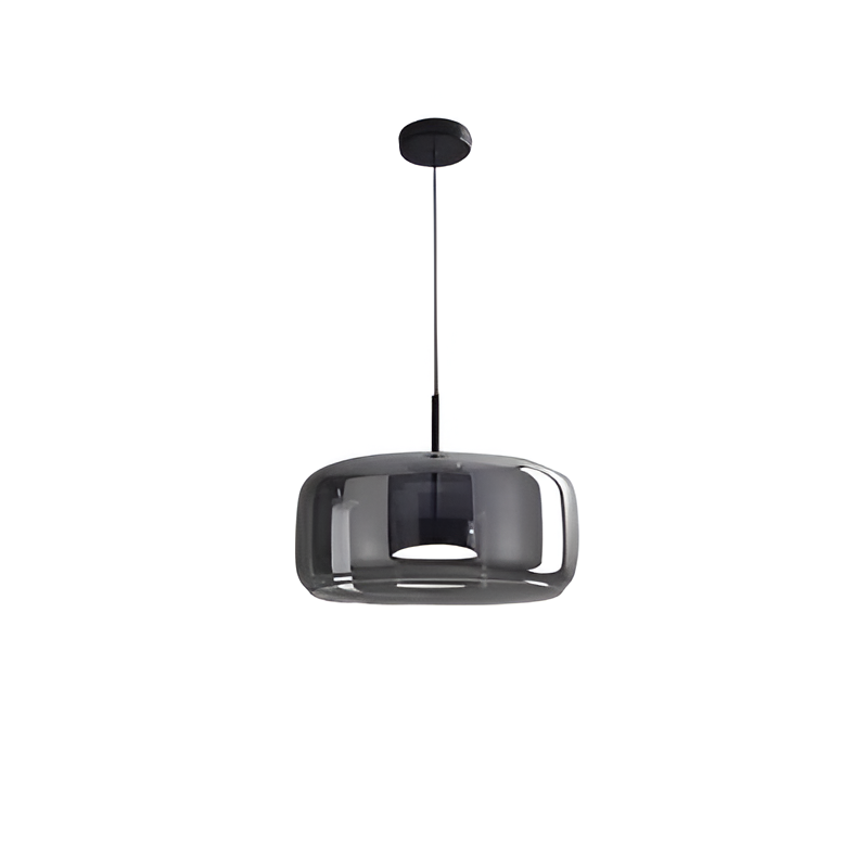 Glass Pendant Lights with Adjustable LED and Translucent Modern Shade - Image 1