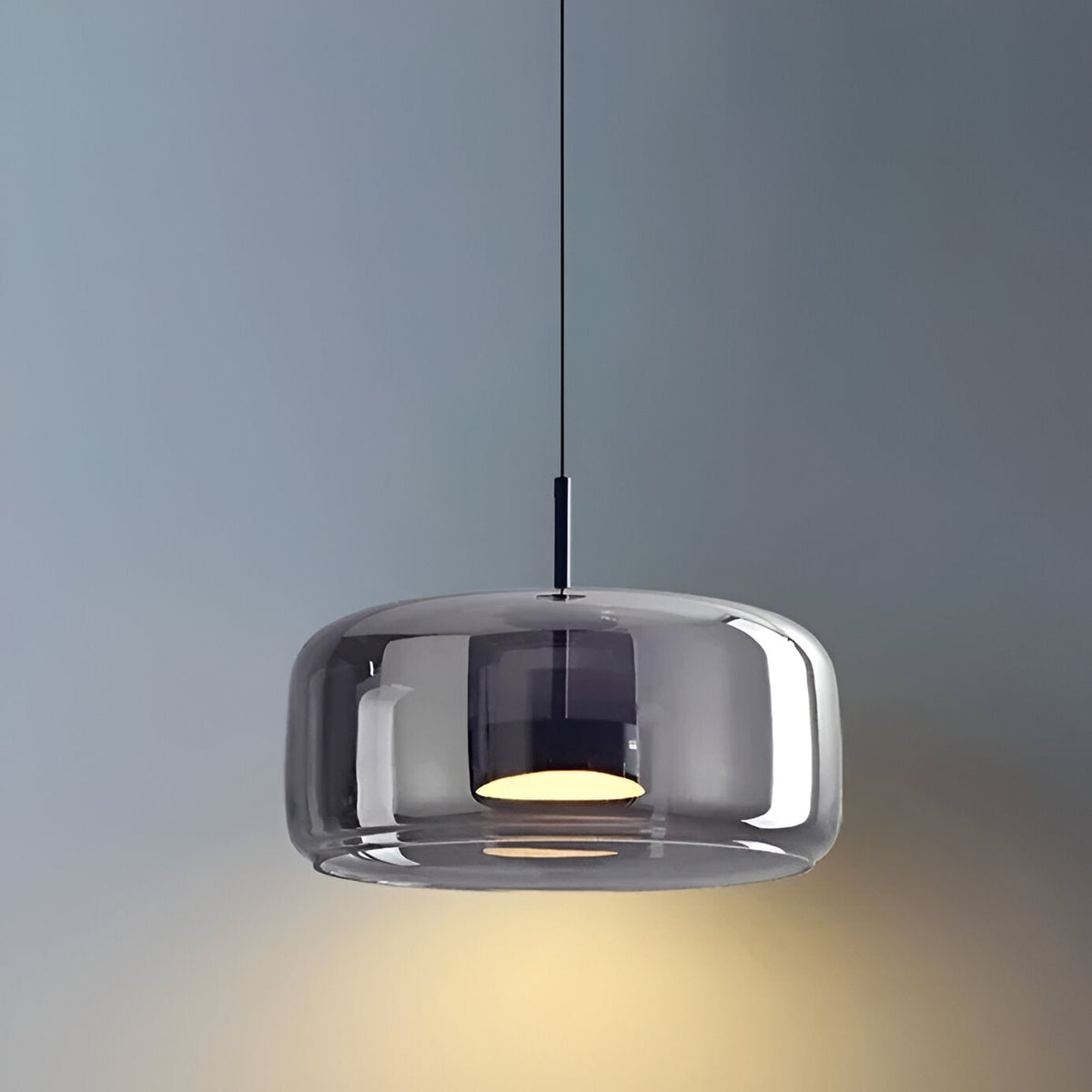 Glass Pendant Lights with Adjustable LED and Translucent Modern Shade - Image 14