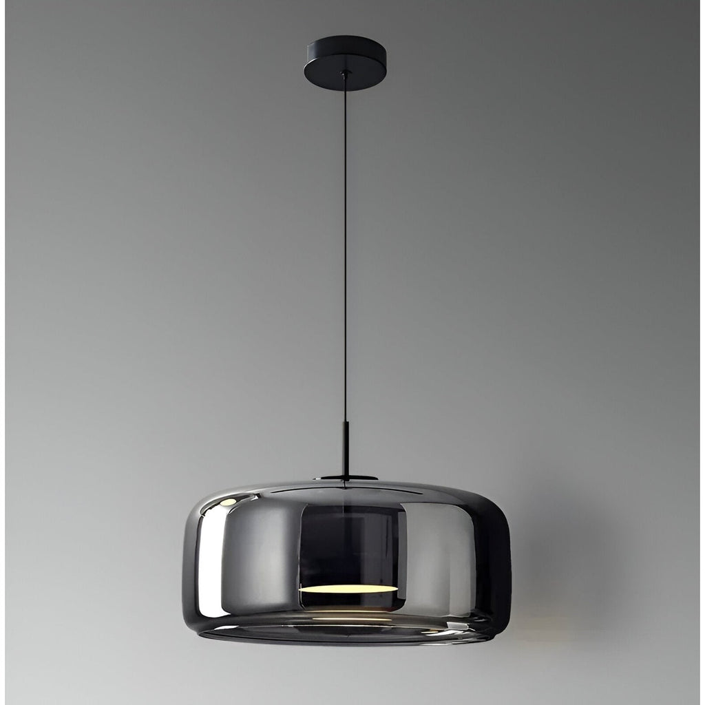 Glass Pendant Lights with Adjustable LED and Translucent Modern Shade - Image 3