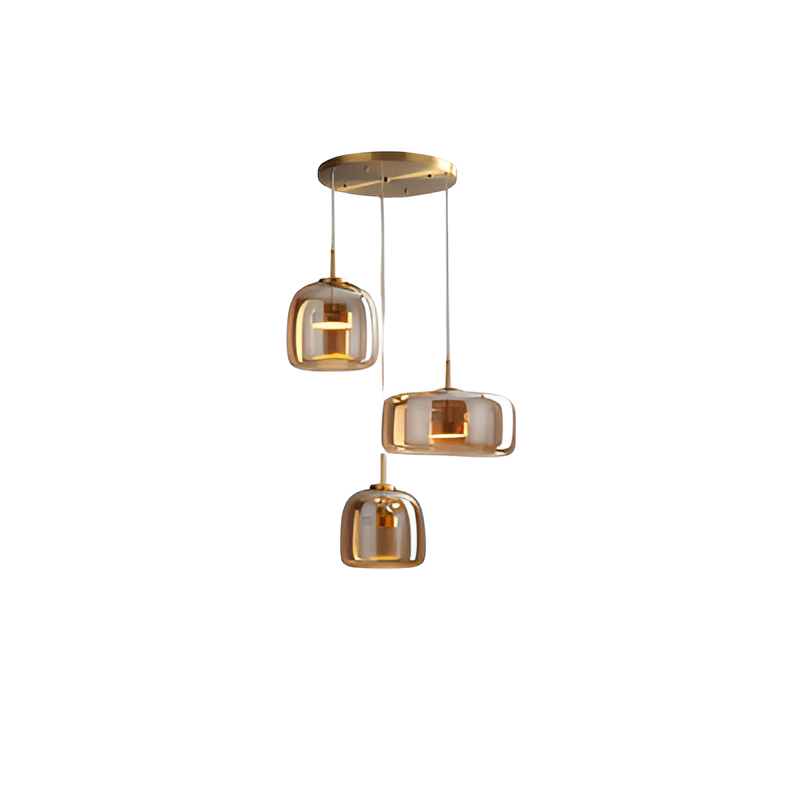 Glass Pendant Lights with Adjustable LED and Translucent Modern Shade - Image 31