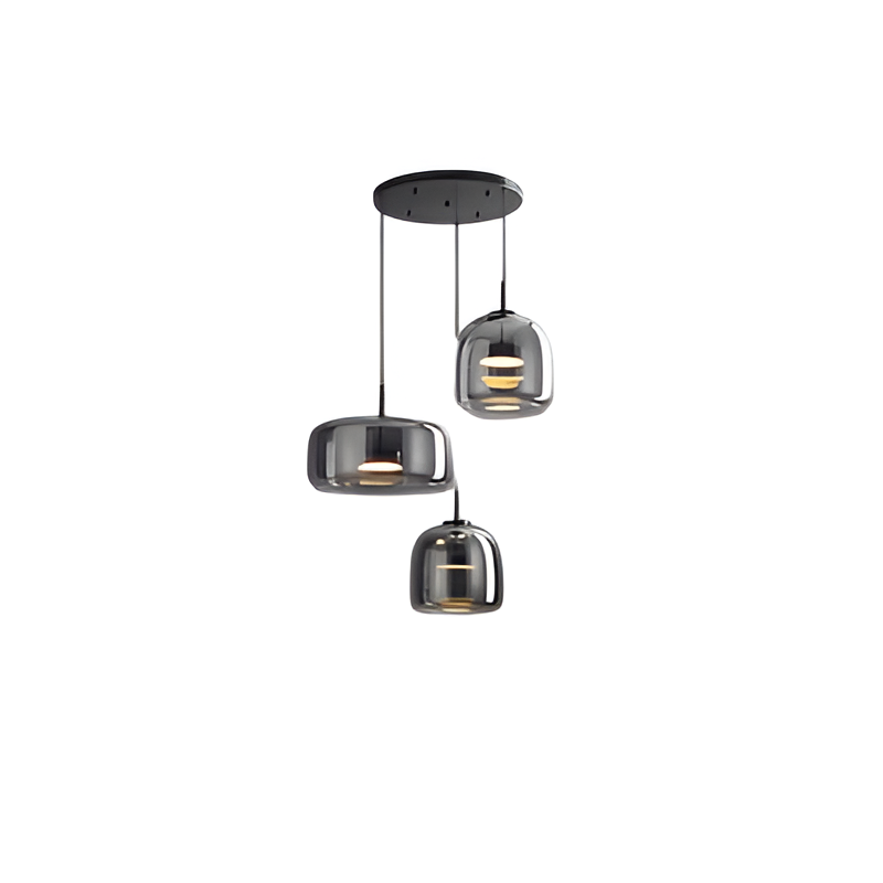 Glass Pendant Lights with Adjustable LED and Translucent Modern Shade - Image 32