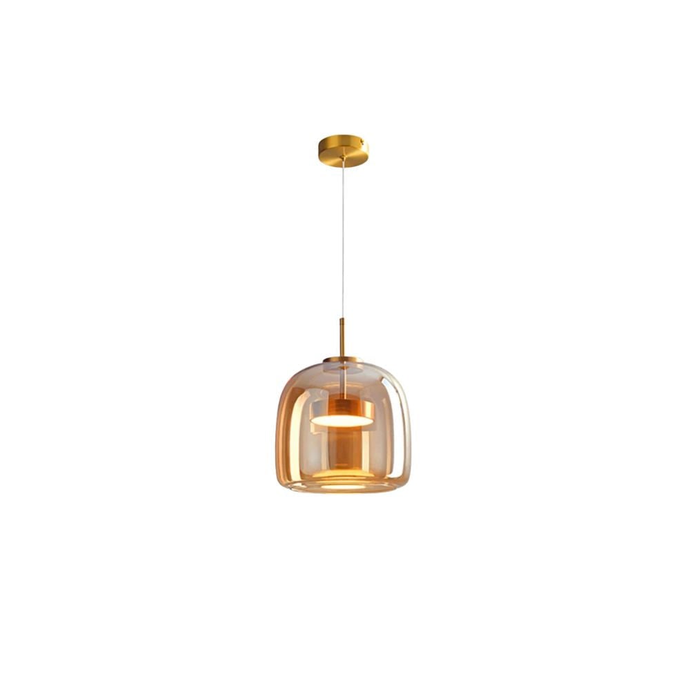 Glass Pendant Lights with Adjustable LED and Translucent Modern Shade - Image 33
