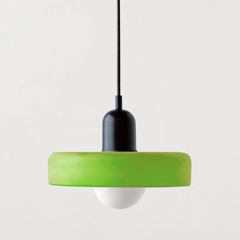 Glass Pendant Lights with Frosted Globe Diffuser and Geometric Design for Modern Living Rooms - Image 10