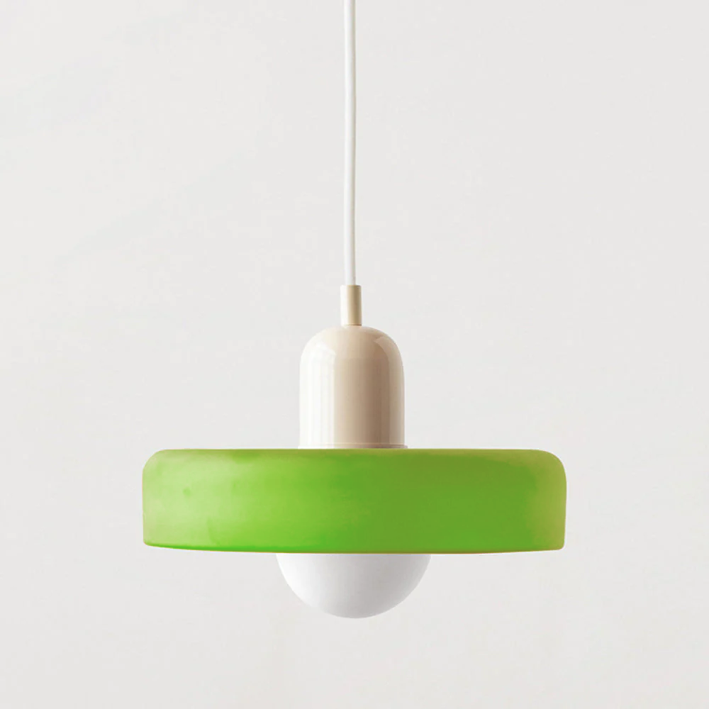 Glass Pendant Lights with Frosted Globe Diffuser and Geometric Design for Modern Living Rooms - Image 12