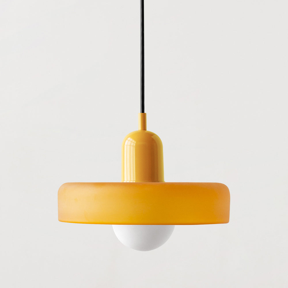 Glass Pendant Lights with Frosted Globe Diffuser and Geometric Design for Modern Living Rooms - Image 18