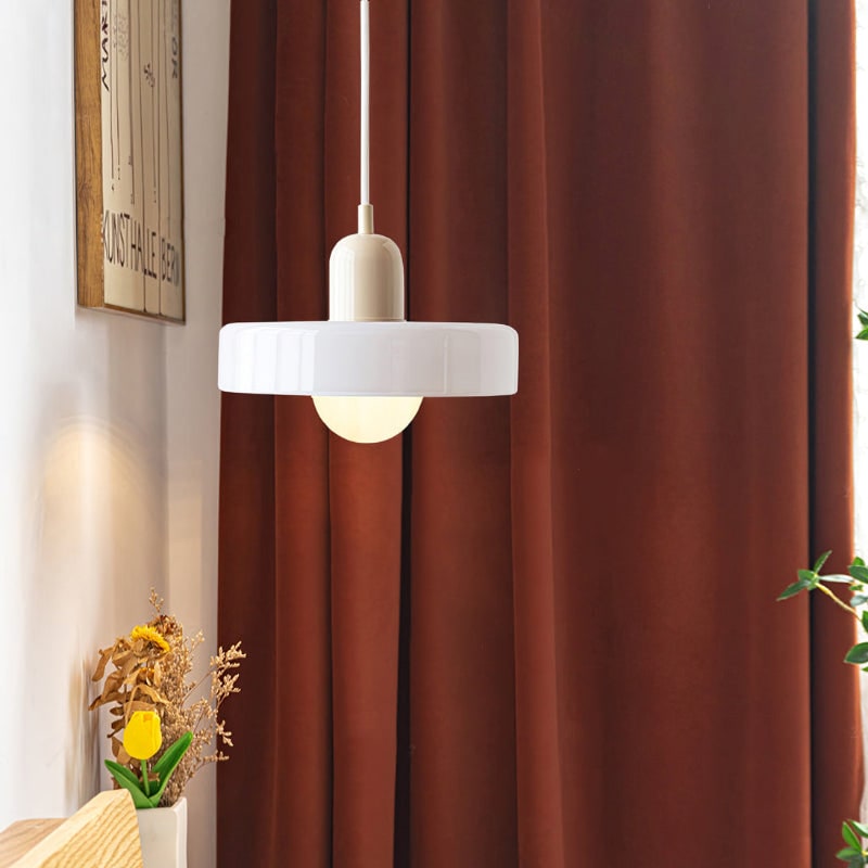 Glass Pendant Lights with Frosted Globe Diffuser and Geometric Design for Modern Living Rooms - Image 28