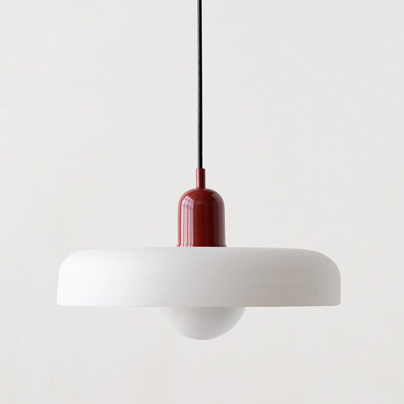 Glass Pendant Lights with Frosted Globe Diffuser and Geometric Design for Modern Living Rooms - Image 30