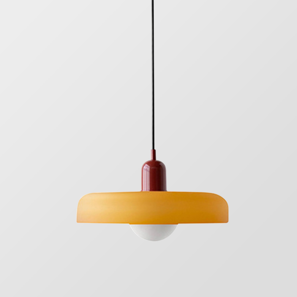 Glass Pendant Lights with Frosted Globe Diffuser and Geometric Design for Modern Living Rooms - Image 43