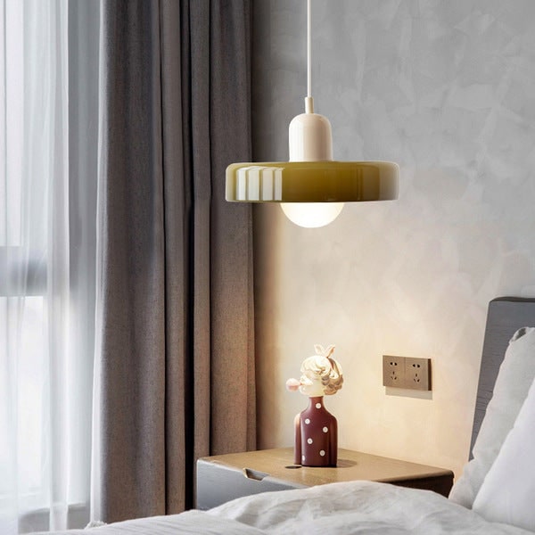 Glass Pendant Lights with Frosted Globe Diffuser and Geometric Design for Modern Living Rooms - Image 48