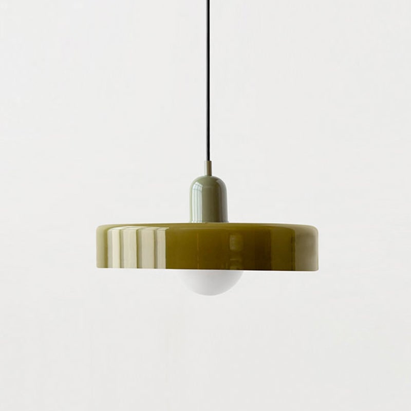 Glass Pendant Lights with Frosted Globe Diffuser and Geometric Design for Modern Living Rooms - Image 49