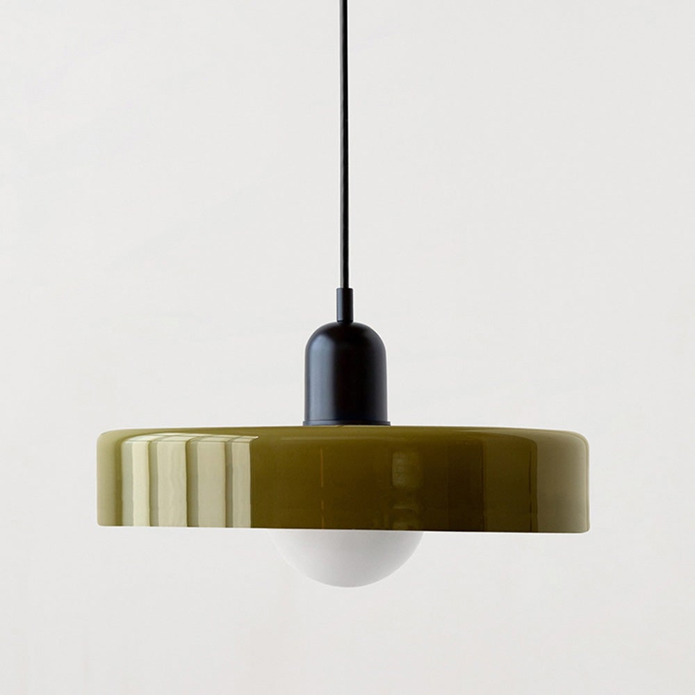 Glass Pendant Lights with Frosted Globe Diffuser and Geometric Design for Modern Living Rooms - Image 51
