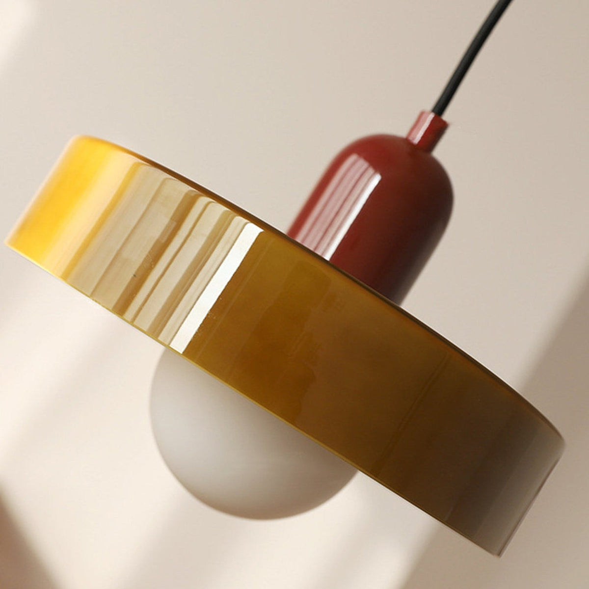 Glass Pendant Lights with Frosted Globe Diffuser and Geometric Design for Modern Living Rooms - Image 54