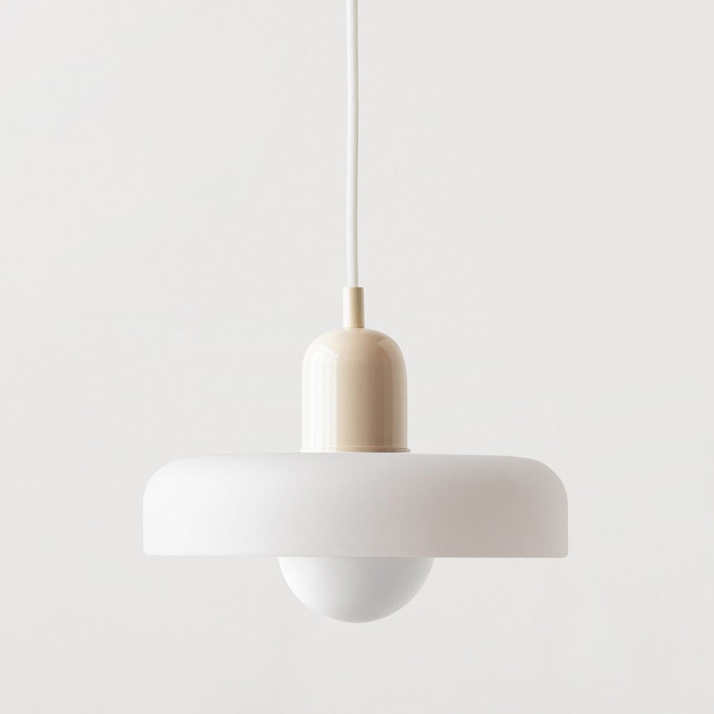 Glass Pendant Lights with Frosted Globe Diffuser and Geometric Design for Modern Living Rooms - Image 6