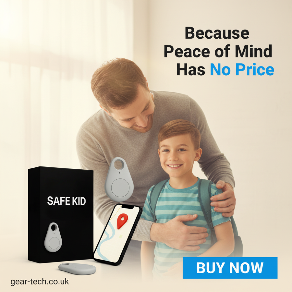 GPS Tracker with Bluetooth App and Water-Resistant Compact Design - Image 3