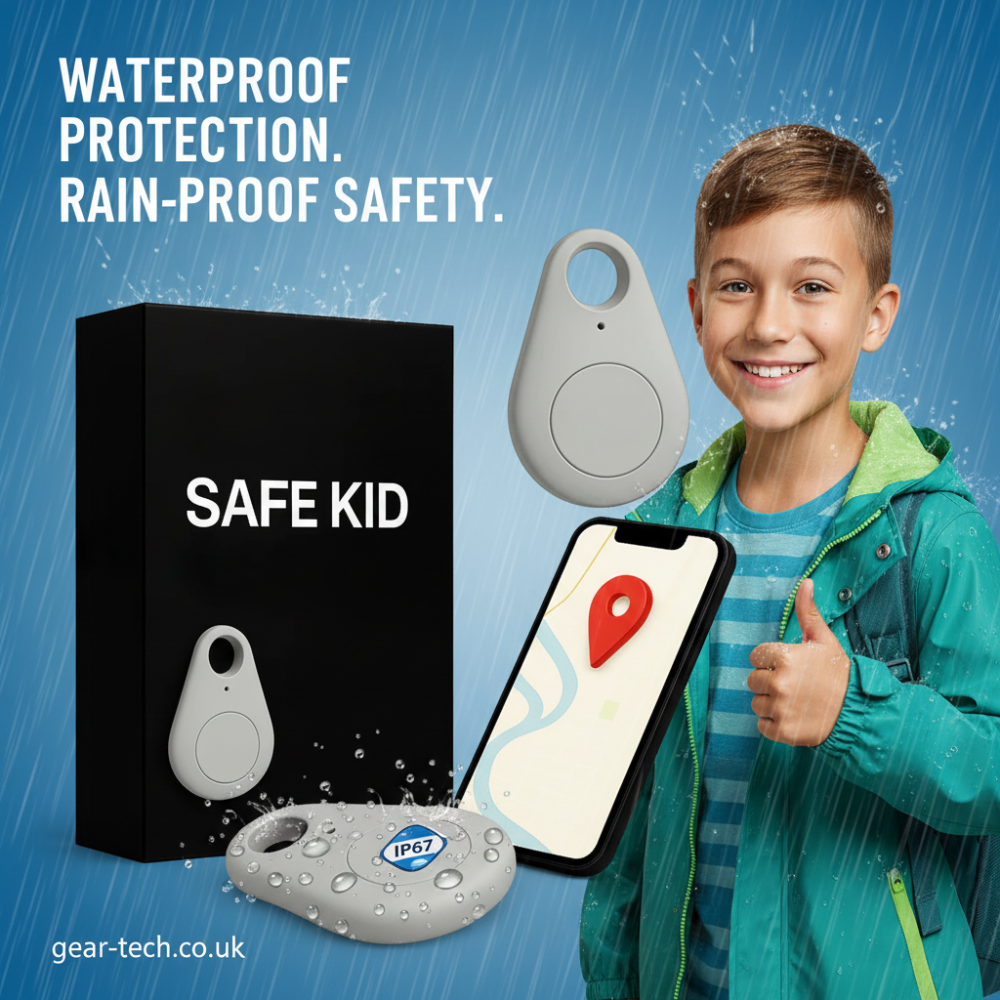 GPS Tracker with Bluetooth App and Water-Resistant Compact Design - Image 4