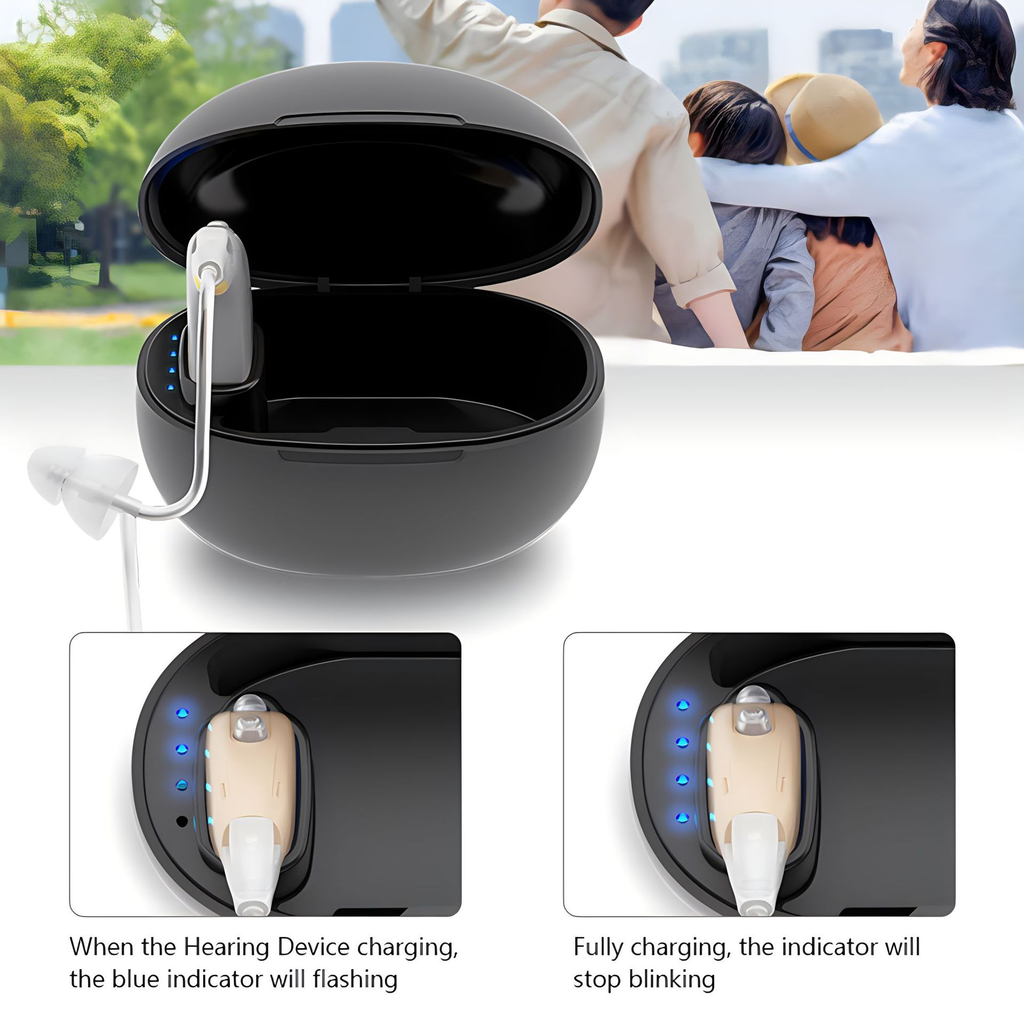 Hearing Aids Rechargeable Behind-The-Ear with Bluetooth Noise Reduction - Image 15