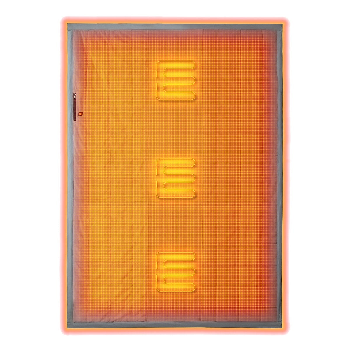 Heated Blanket with Battery Power Bank USB Charging and Three Heat Zones - Image 5