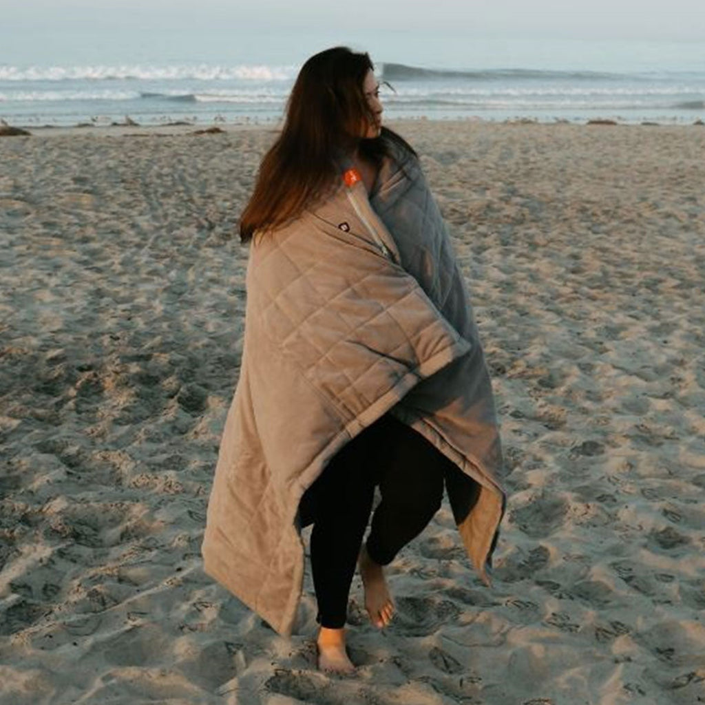 Heated Blanket with Battery Power Bank USB Charging and Three Heat Zones - Image 8