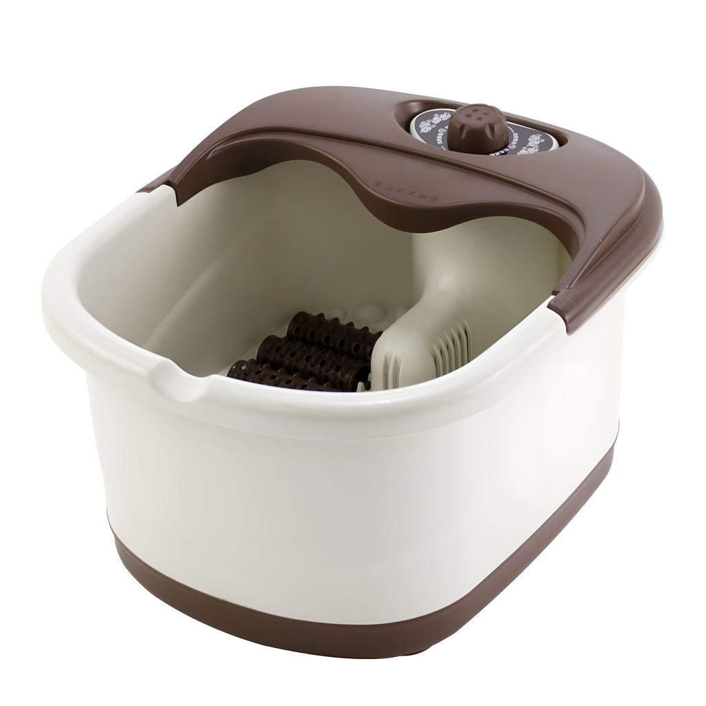 Heated Foot Massager with Massage Rollers and Bath Heating Function - Image 1