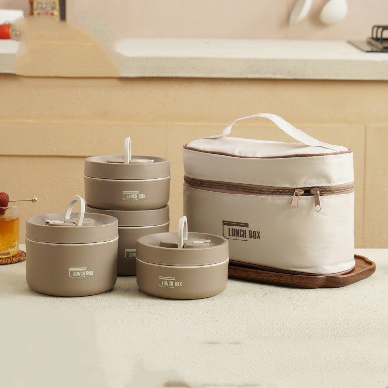 Insulated Lunch Box with Stainless Steel Bento Containers and Thermal Storage Bag - Image 30
