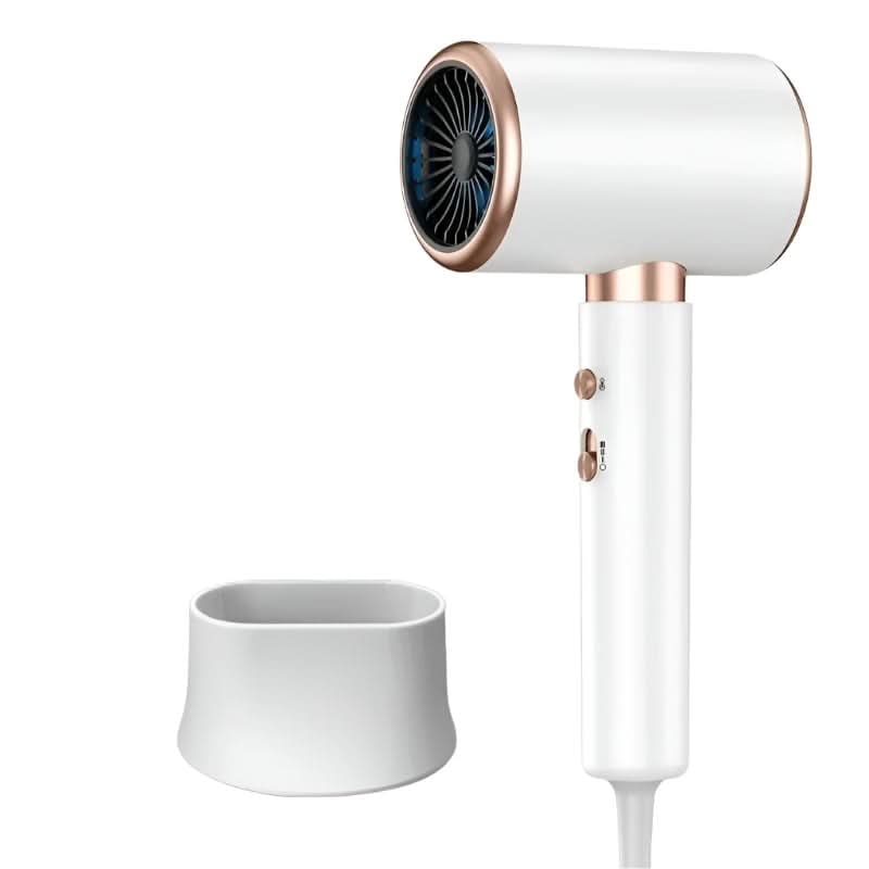 Ionic Hair Dryer with Concentrator Nozzle and Diffuser LED Light Fast Drying - Image 9
